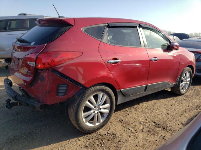 KM8JUCAC8BU140677 - 2011 HYUNDAI TUCSON GLS RED photo 3