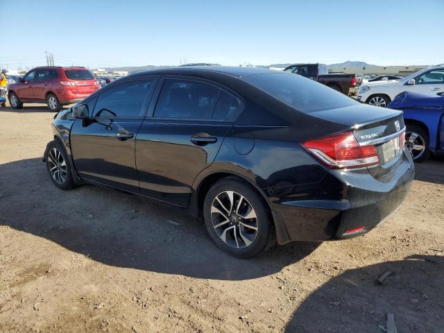 19XFB2F82DE203725 - 2013 HONDA CIVIC EX BLACK photo 2