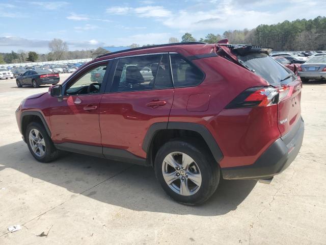 2T3W1RFV8NW192253 - 2022 TOYOTA RAV4 XLE RED photo 2