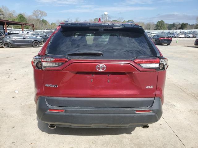 2T3W1RFV8NW192253 - 2022 TOYOTA RAV4 XLE RED photo 6