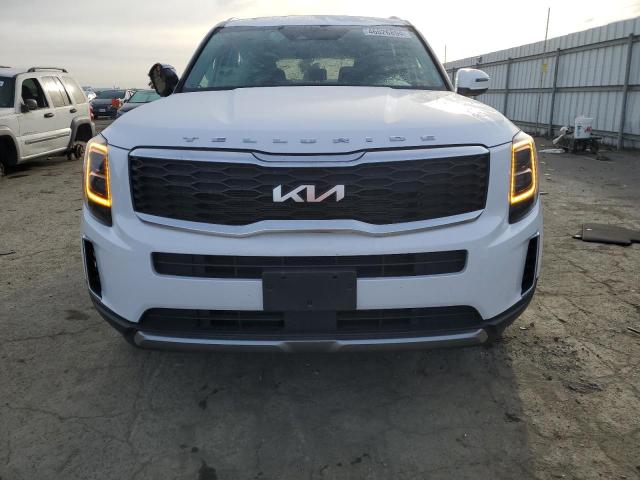 5XYP34HC1NG269184 - 2022 KIA TELLURIDE EX WHITE photo 5