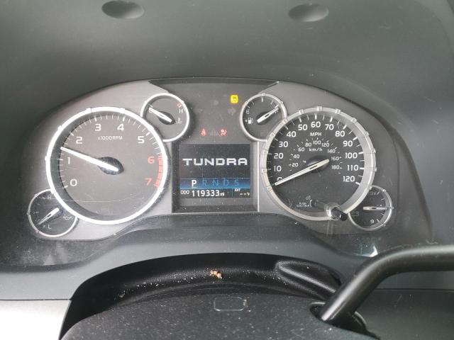 5TFRM5F19HX119919 - 2017 TOYOTA TUNDRA DOUBLE CAB SR/SR5 WHITE photo 9