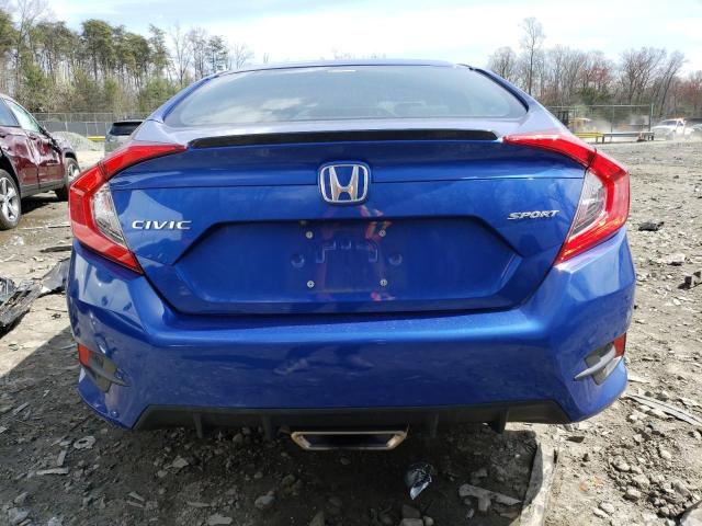 2HGFC2F88KH583105 - 2019 HONDA CIVIC SPORT 蓝色 照片 6