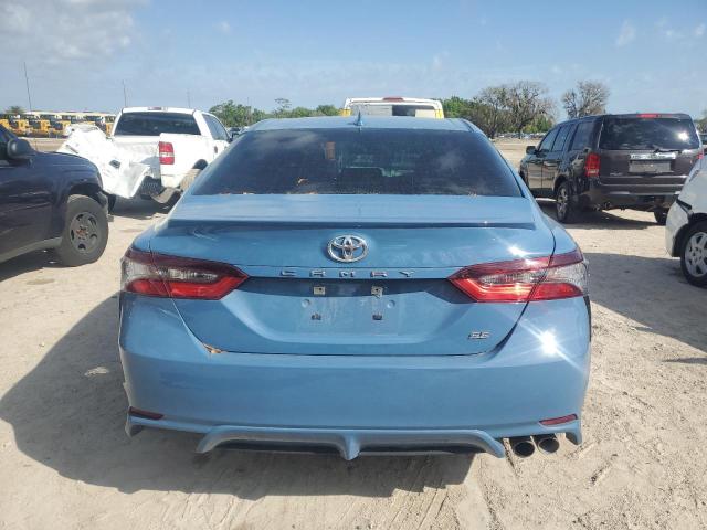 4T1G11AK0PU127072 - 2023 TOYOTA CAMRY SE NIGHT SHADE BLUE photo 6