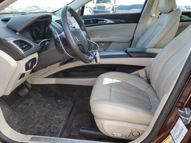 3LN6L5F96HR632805 - 2017 LINCOLN MKZ RESERVE ბურგუნდია ფოტო 7
