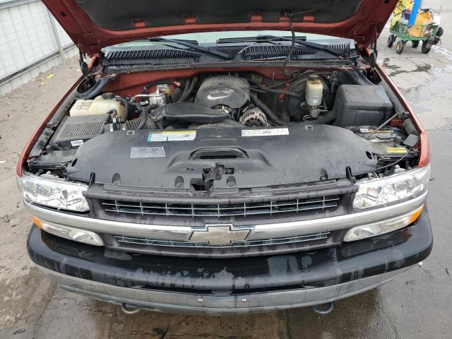 2GCEK19T811272515 - 2001 CHEVROLET SILVERADO K1500 ORANGE photo 11