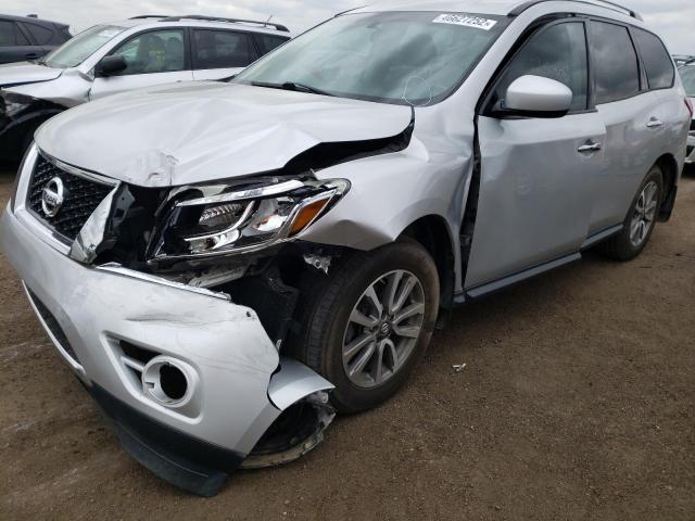 5N1AR2MN8DC644941 - 2013 NISSAN PATHFINDER S 银色 照片 10