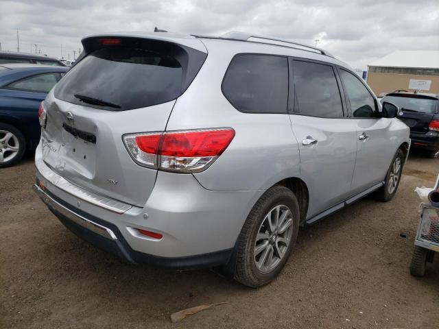 5N1AR2MN8DC644941 - 2013 NISSAN PATHFINDER S 银色 照片 4