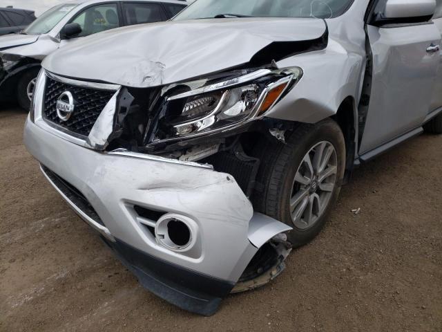 5N1AR2MN8DC644941 - 2013 NISSAN PATHFINDER S 银色 照片 9