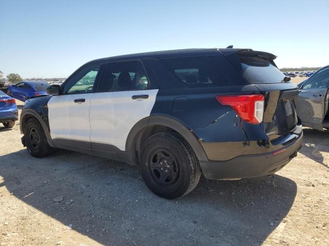 1FM5K8AB8NGA58141 - 2022 FORD EXPLORER POLICE INTERCEPTOR ორფეროვანი ფოტო 2