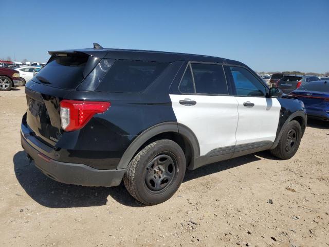 1FM5K8AB8NGA58141 - 2022 FORD EXPLORER POLICE INTERCEPTOR ორფეროვანი ფოტო 3
