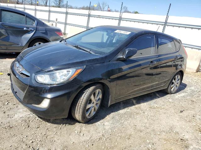 KMHCU5AE0DU108735 - 2013 HYUNDAI ACCENT GLS BLACK photo 1