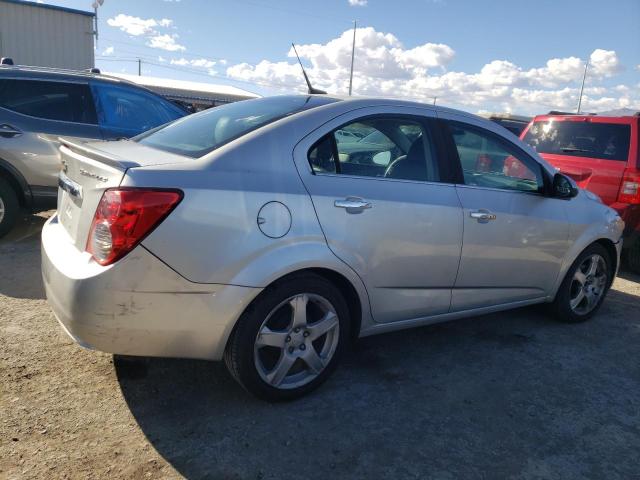 1G1JE5SGXD4107822 - 2013 CHEVROLET SONIC LTZ SILVER photo 3