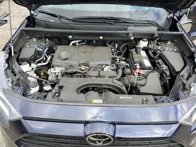 2T3P1RFV1MW216170 - 2021 TOYOTA RAV4 XLE BLUE photo 11
