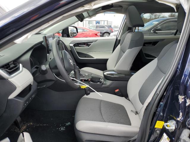 2T3P1RFV1MW216170 - 2021 TOYOTA RAV4 XLE BLUE photo 7