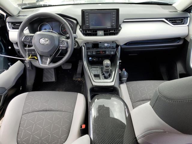 2T3P1RFV1MW216170 - 2021 TOYOTA RAV4 XLE BLUE photo 8