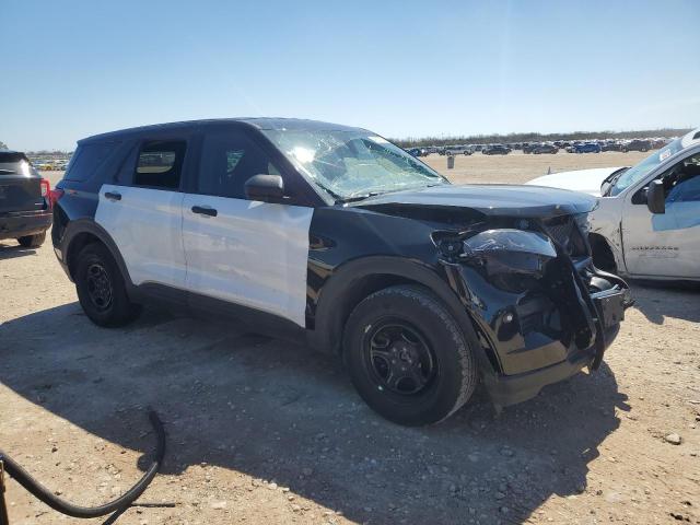1FM5K8AB8MGC33356 - 2021 FORD EXPLORER POLICE INTERCEPTOR 黑色 照片 4