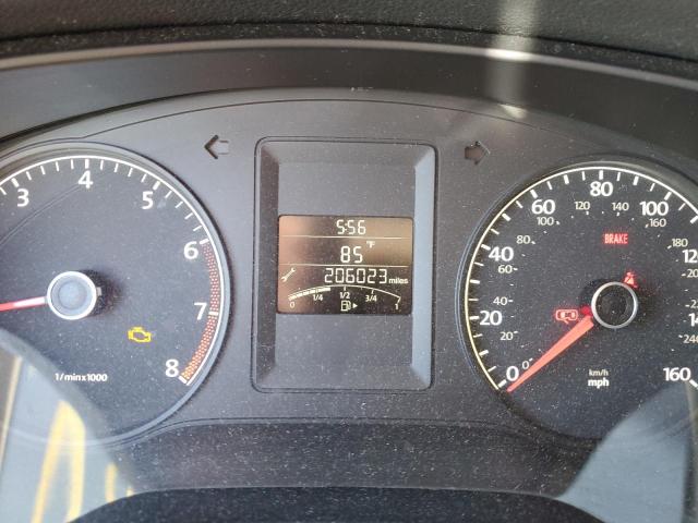 3VW2K7AJ3BM347922 - 2011 VOLKSWAGEN JETTA BASE Գրաֆիտ լուսանկար 9