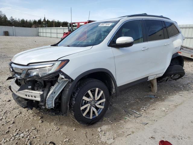 5FNYF6H54LB060745 - 2020 HONDA PILOT EXL WHITE photo 1