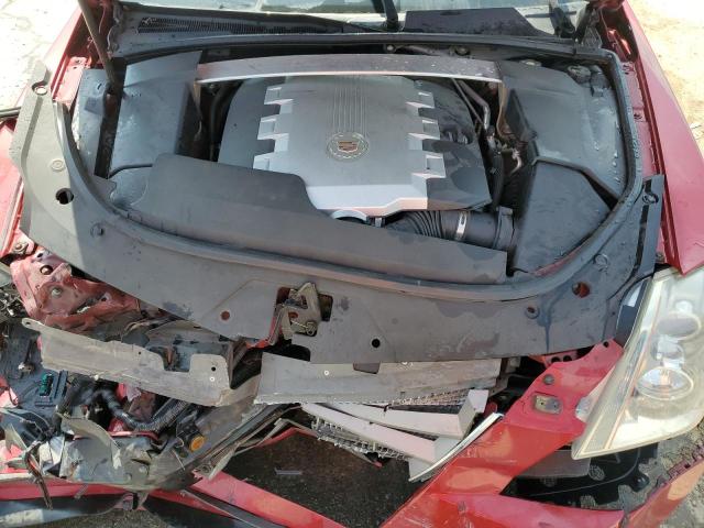 1G6DF577990137082 - 2009 CADILLAC CTS RED photo 11