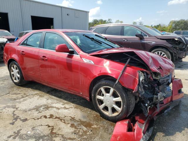 1G6DF577990137082 - 2009 CADILLAC CTS RED photo 4
