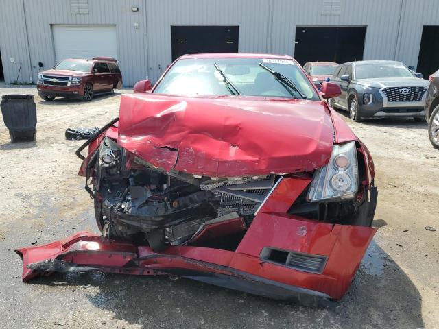 1G6DF577990137082 - 2009 CADILLAC CTS RED photo 5