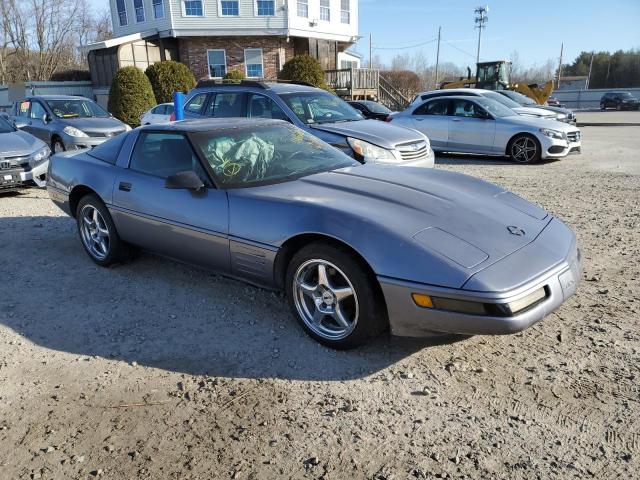 1G1YY2385M5111783 - 1991 CHEVROLET CORVETTE GRAY photo 4