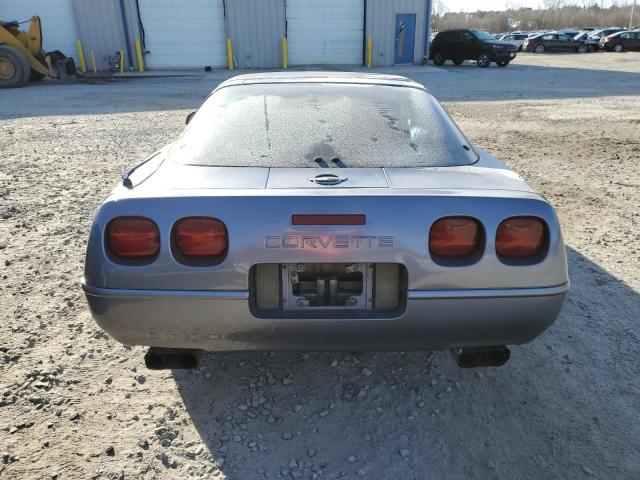 1G1YY2385M5111783 - 1991 CHEVROLET CORVETTE GRAY photo 6