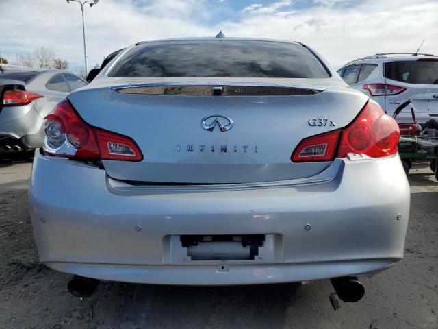 JN1CV6AR9BM350773 - 2011 INFINITI G37 SILVER photo 6