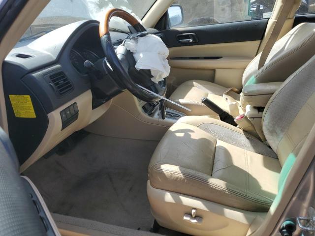 JF1SG67607H706825 - 2007 SUBARU FORESTER 2.5X LL BEAN SILVER photo 7