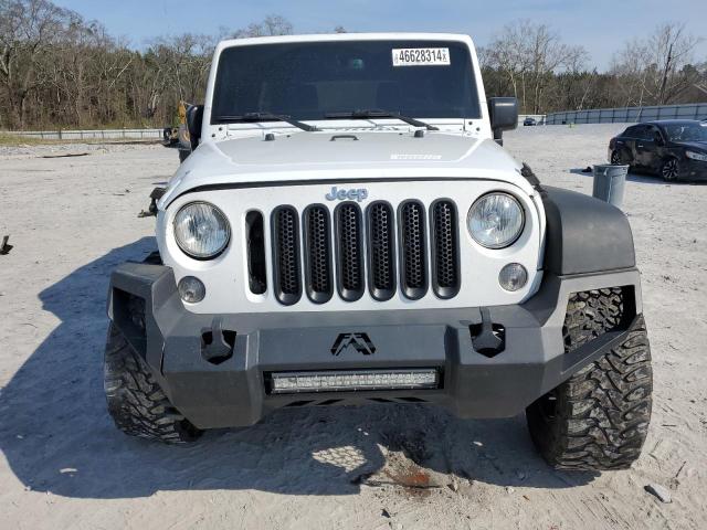 1C4BJWDG0FL541606 - 2015 JEEP WRANGLER U SPORT WHITE photo 5