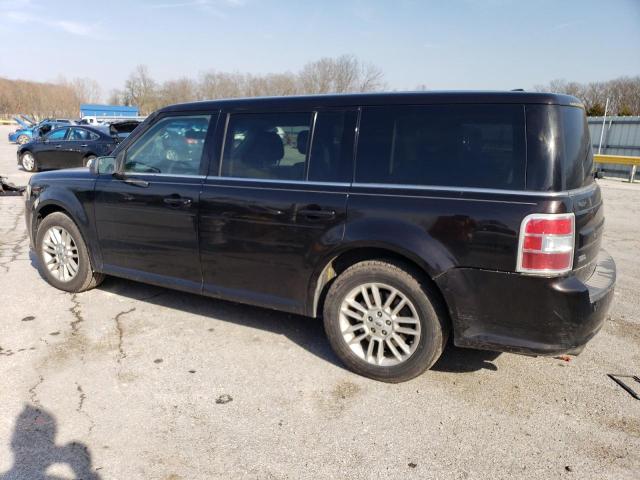 2FMHK6C8XEBD26276 - 2014 FORD FLEX SEL BLACK photo 2