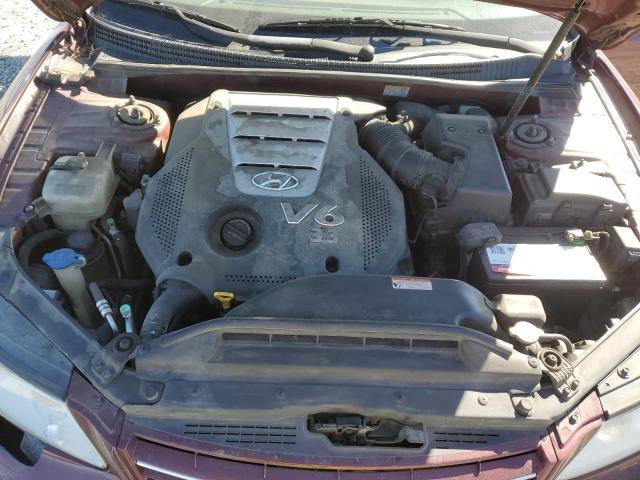 KMHFC46D78A332716 - 2008 HYUNDAI AZERA GLS MAROON photo 11