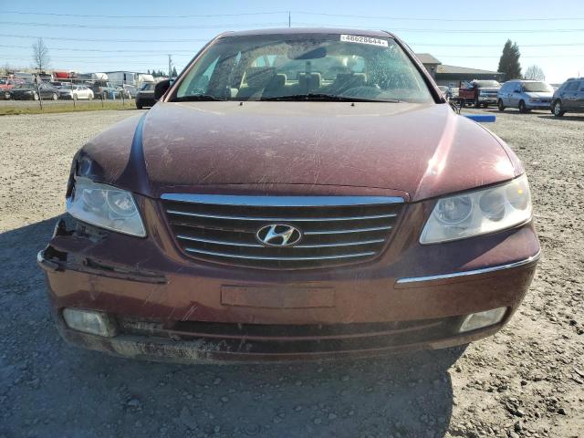 KMHFC46D78A332716 - 2008 HYUNDAI AZERA GLS MAROON photo 5