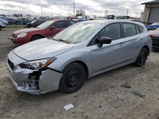 4S3GTAA63H3746497 - 2017 SUBARU IMPREZA SILVER photo 1