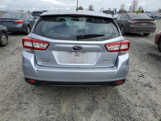 4S3GTAA63H3746497 - 2017 SUBARU IMPREZA SILVER photo 6