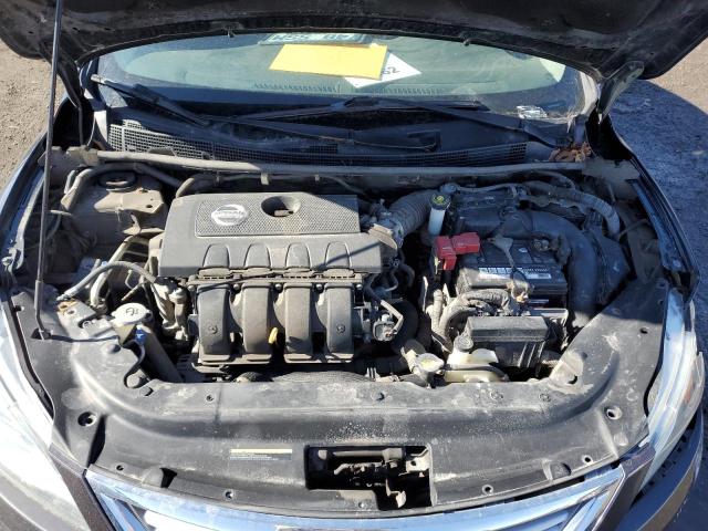 3N1AB7AP3FL639586 - 2015 NISSAN SENTRA S BLACK photo 11