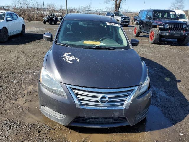 3N1AB7AP3FL639586 - 2015 NISSAN SENTRA S BLACK photo 5