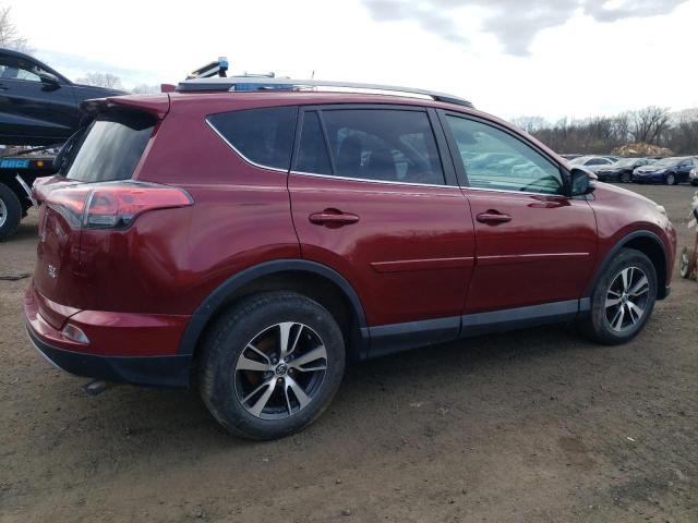 2T3RFREV8JW737149 - 2018 TOYOTA RAV4 ADVENTURE BURGUNDY photo 3