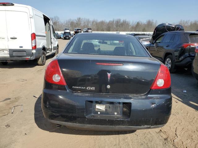 1G2ZF58B774105814 - 2007 PONTIAC G6 VALUE LEADER BLACK photo 6