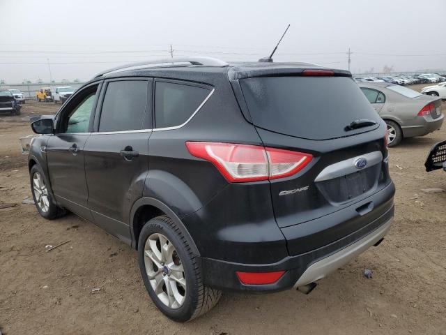 1FMCU9J98EUC75761 - 2014 FORD ESCAPE TITANIUM BLACK photo 2