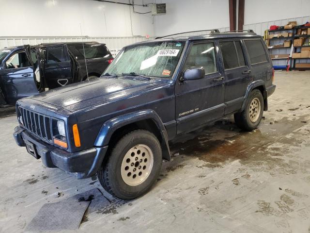 1J4FF58S01L614004 - 2001 JEEP CHEROKEE CLASSIC BLUE photo 1