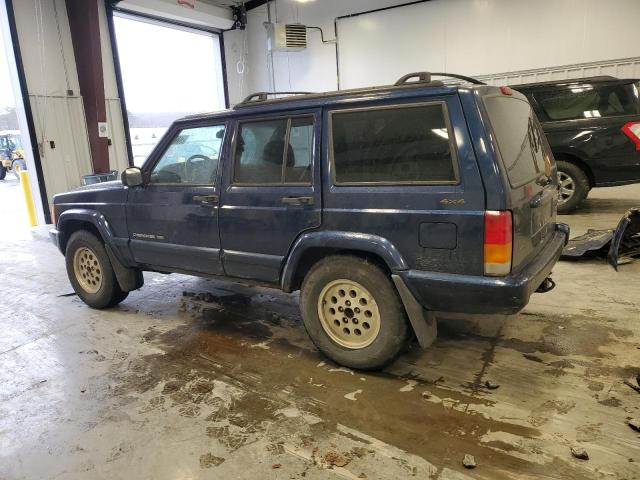 1J4FF58S01L614004 - 2001 JEEP CHEROKEE CLASSIC BLUE photo 2