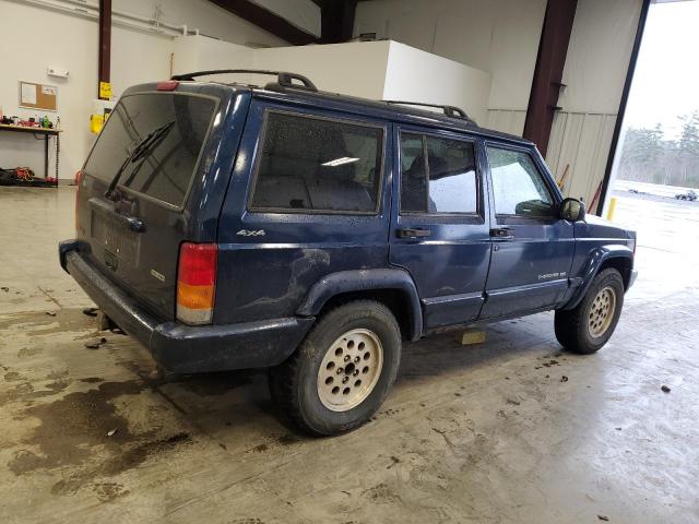 1J4FF58S01L614004 - 2001 JEEP CHEROKEE CLASSIC BLUE photo 3