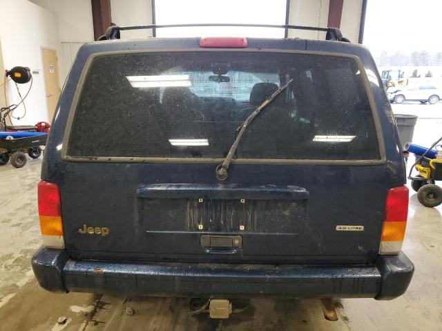 1J4FF58S01L614004 - 2001 JEEP CHEROKEE CLASSIC BLUE photo 6