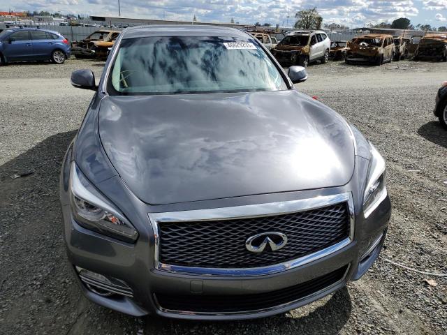 JN1BY1PR0KM725317 - 2019 INFINITI Q70L 3.7 LUXE GRAY photo 5