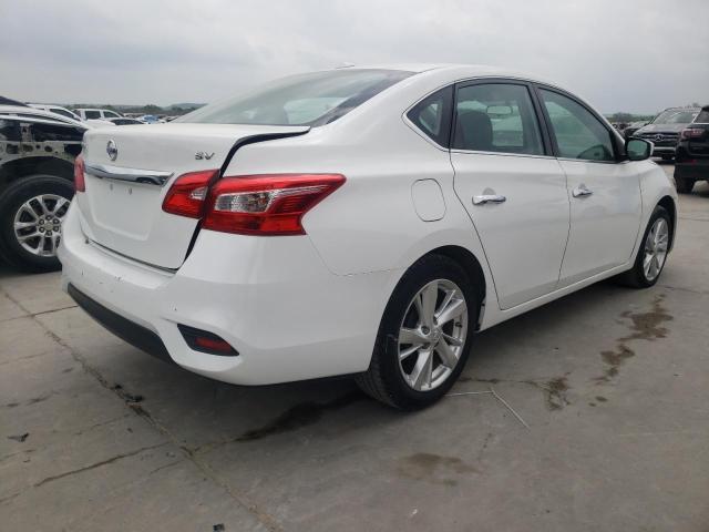 3N1AB7AP7KL612711 - 2019 NISSAN SENTRA S WHITE photo 3