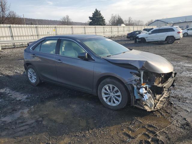 4T4BF1FK1FR499495 - 2015 TOYOTA CAMRY LE GRAY photo 4