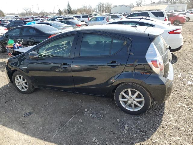 JTDKDTB33D1053281 - 2013 TOYOTA PRIUS C BLACK photo 2