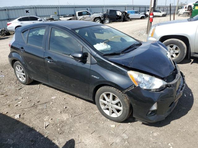 JTDKDTB33D1053281 - 2013 TOYOTA PRIUS C BLACK photo 4